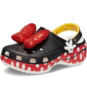 Disney Minnie Mouse Classic Platform Croc Clog